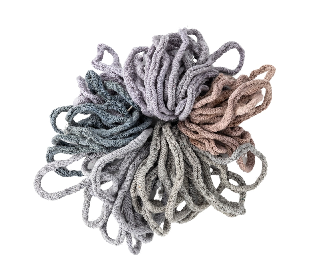 Hand Dyed Wool Loops for Small and Large Looms