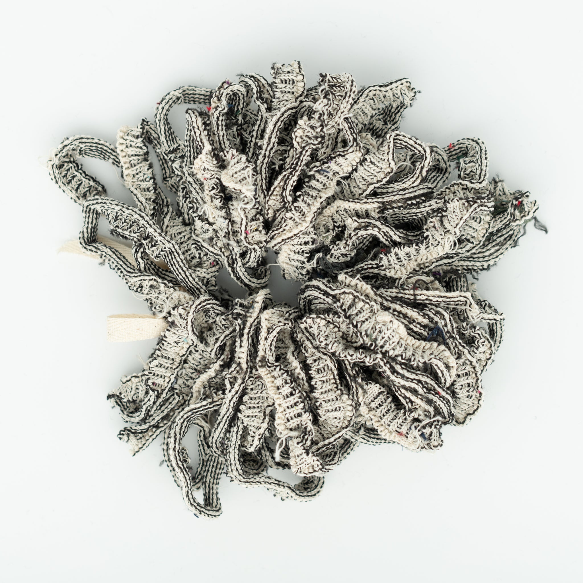 Recycled Cotton Sock Fiber Weaving Loops