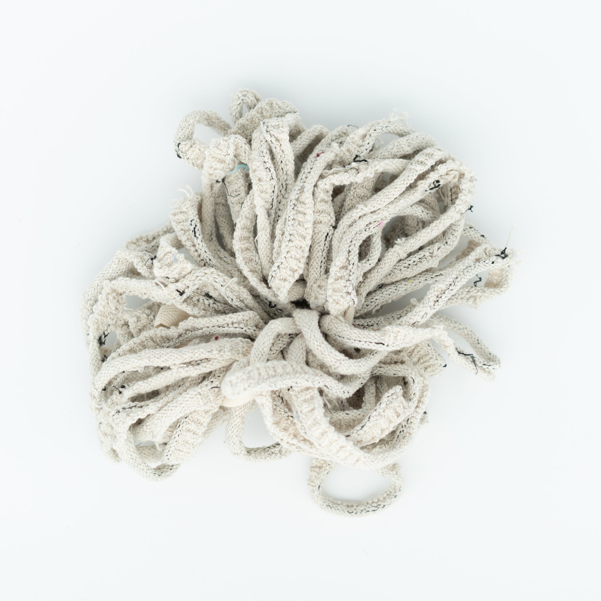 Recycled Cotton Sock Fiber Weaving Loops