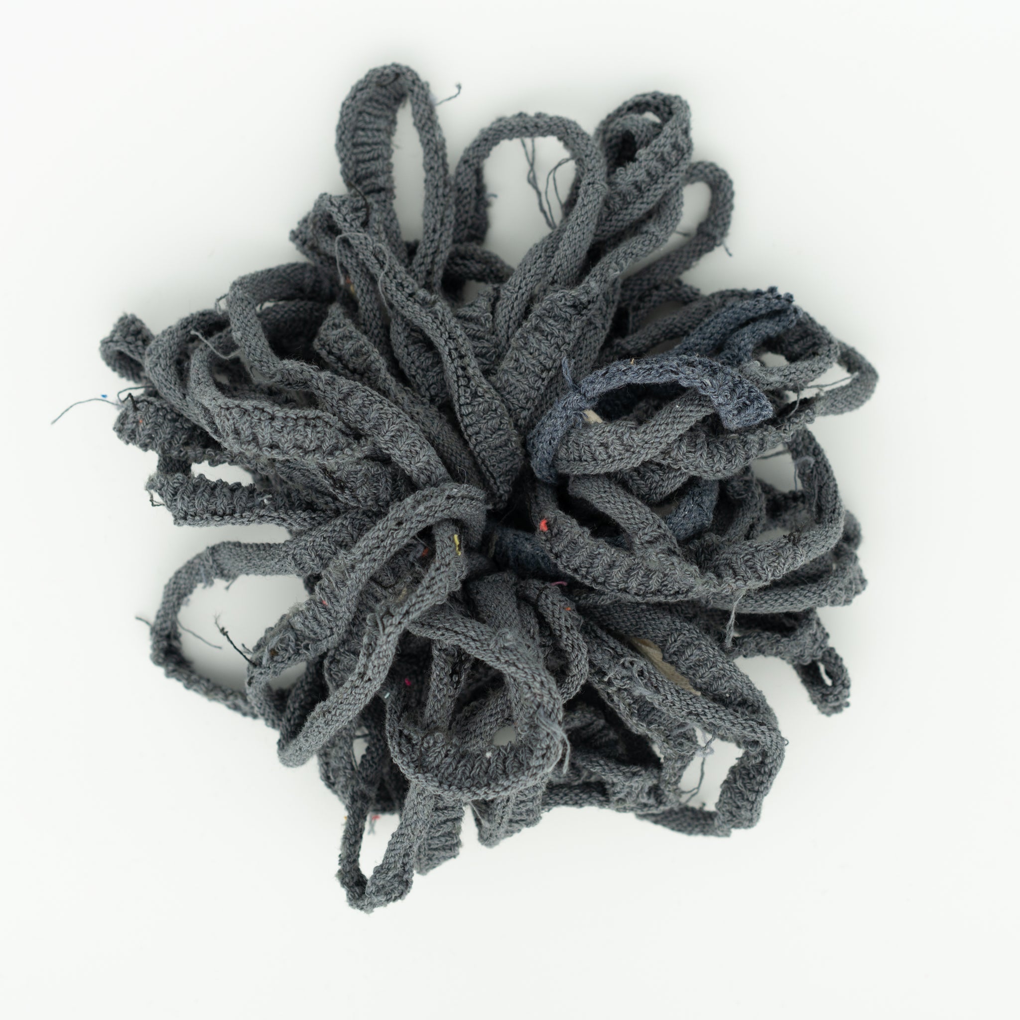 Recycled Cotton Sock Fiber Weaving Loops