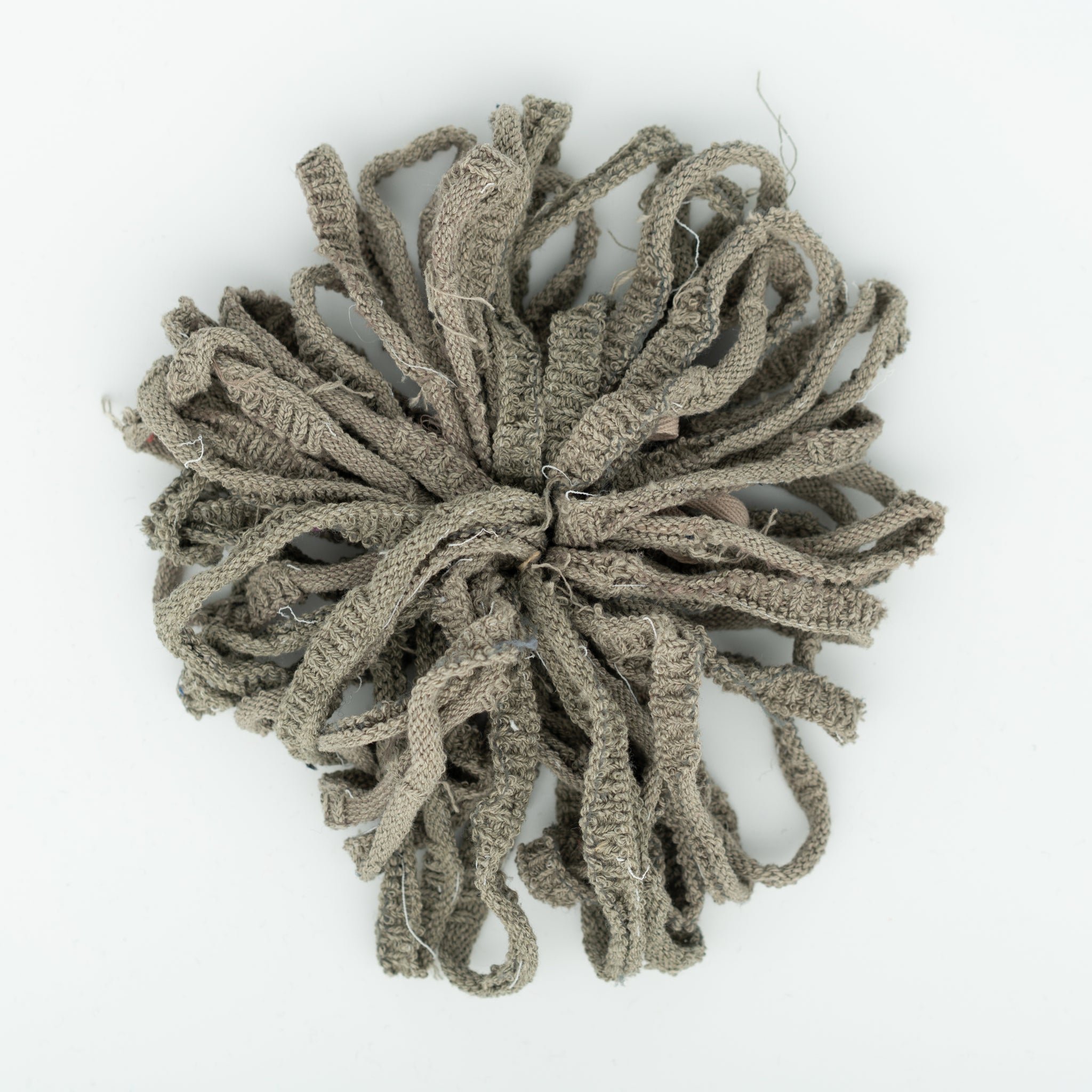 Recycled Cotton Sock Fiber Weaving Loops