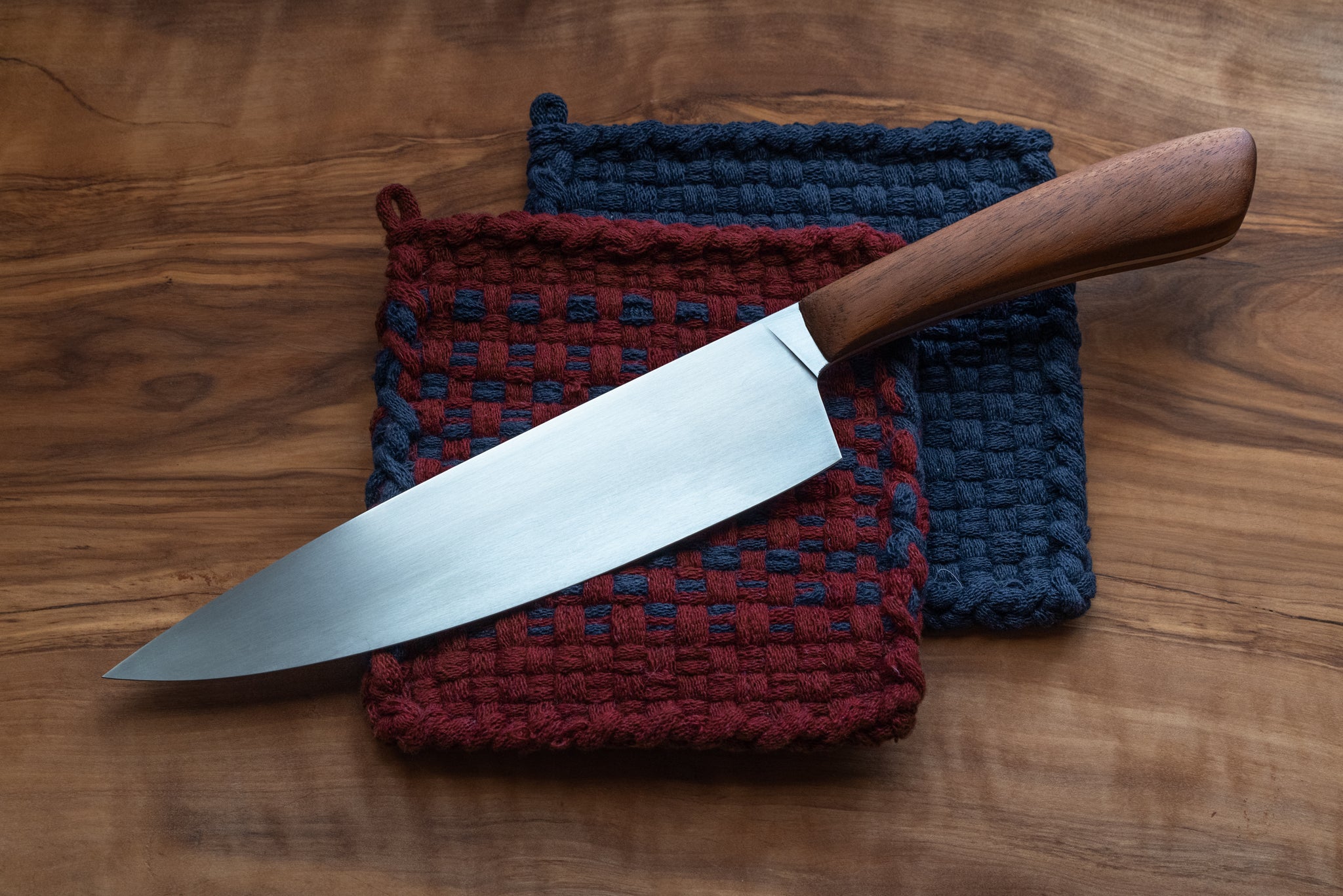 Sean Kilmurray Handcrafted Mahogany Chef Knife
