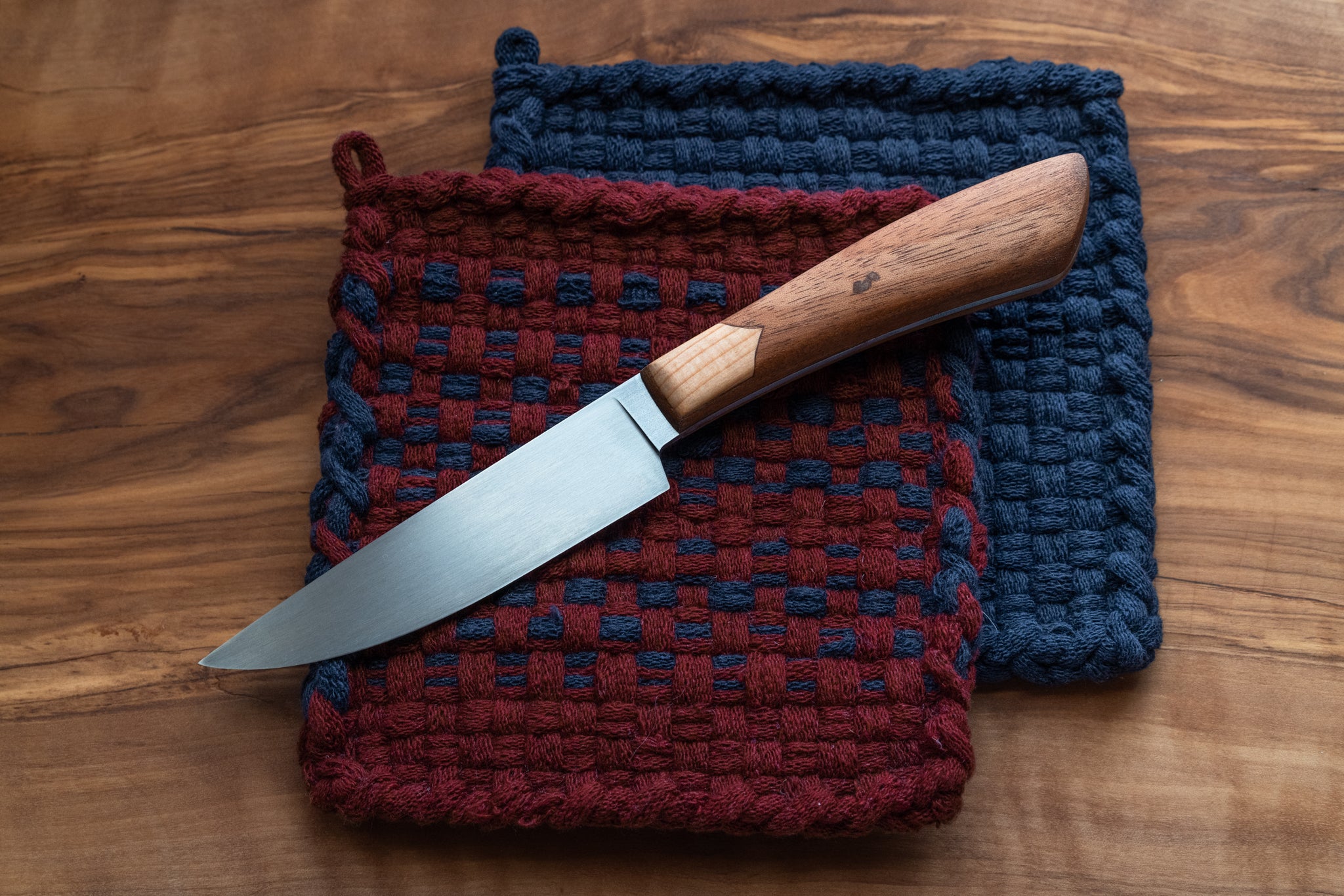 Sean Kilmurray Handcrafted Mahogany With Fir Bolster Pairing Knife