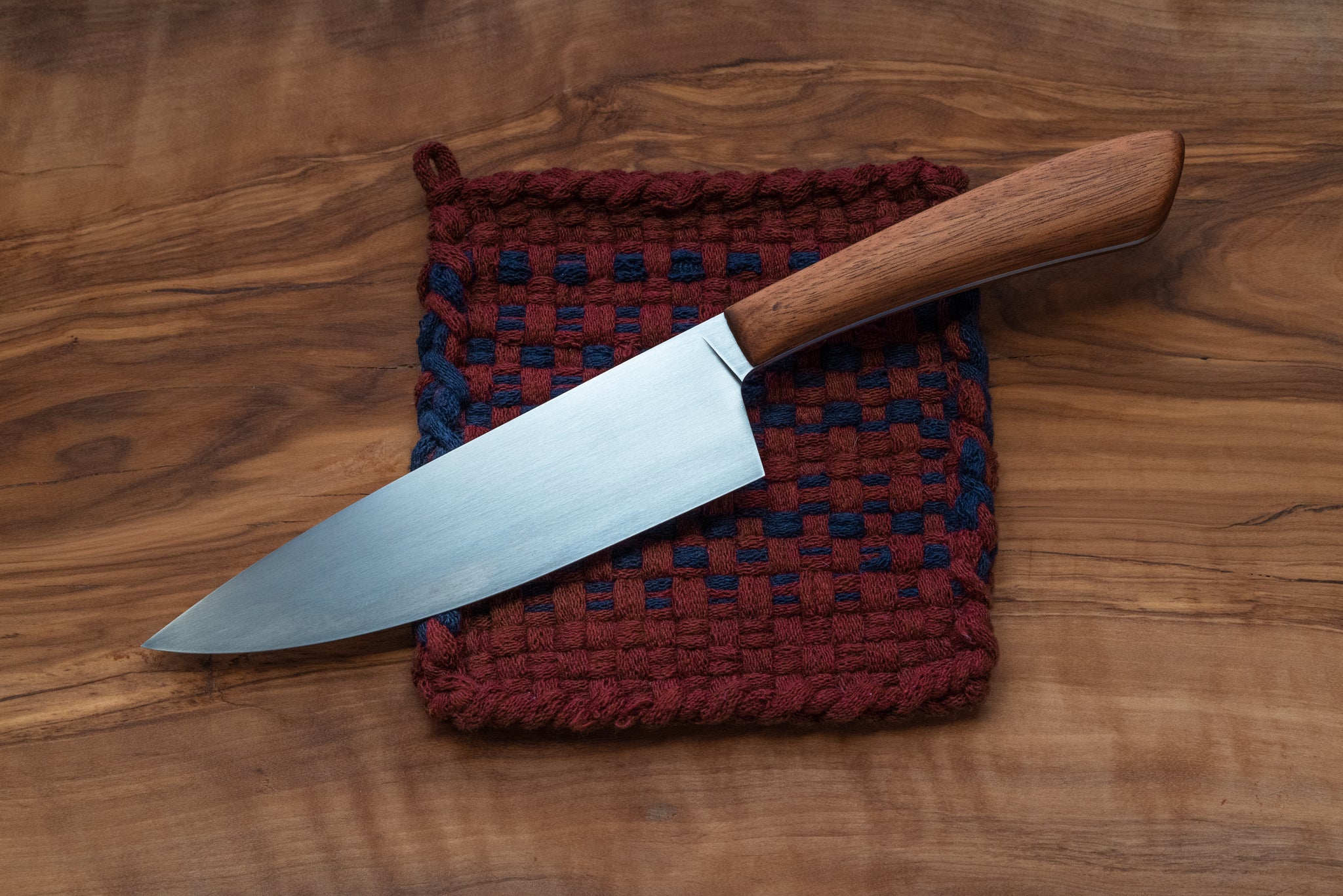 Sean Kilmurray Handcrafted Mahogany Utility Knife