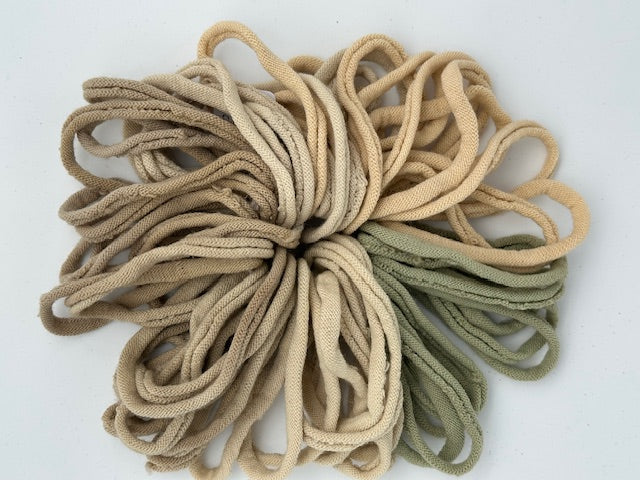 Hand Dyed Wool Loops for Small and Large Looms