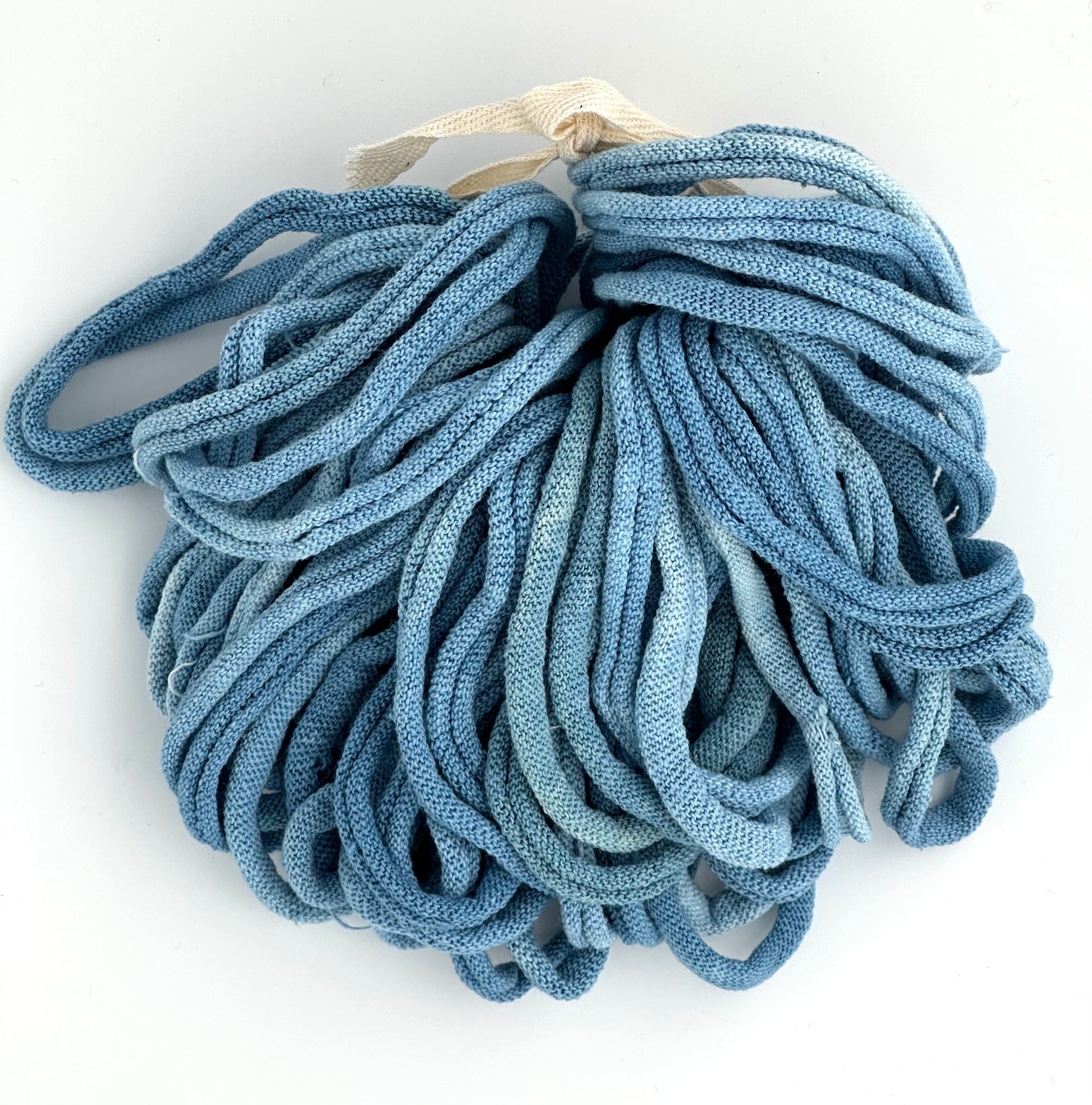 Hand Dyed Indigo Loops for Small and Large Looms