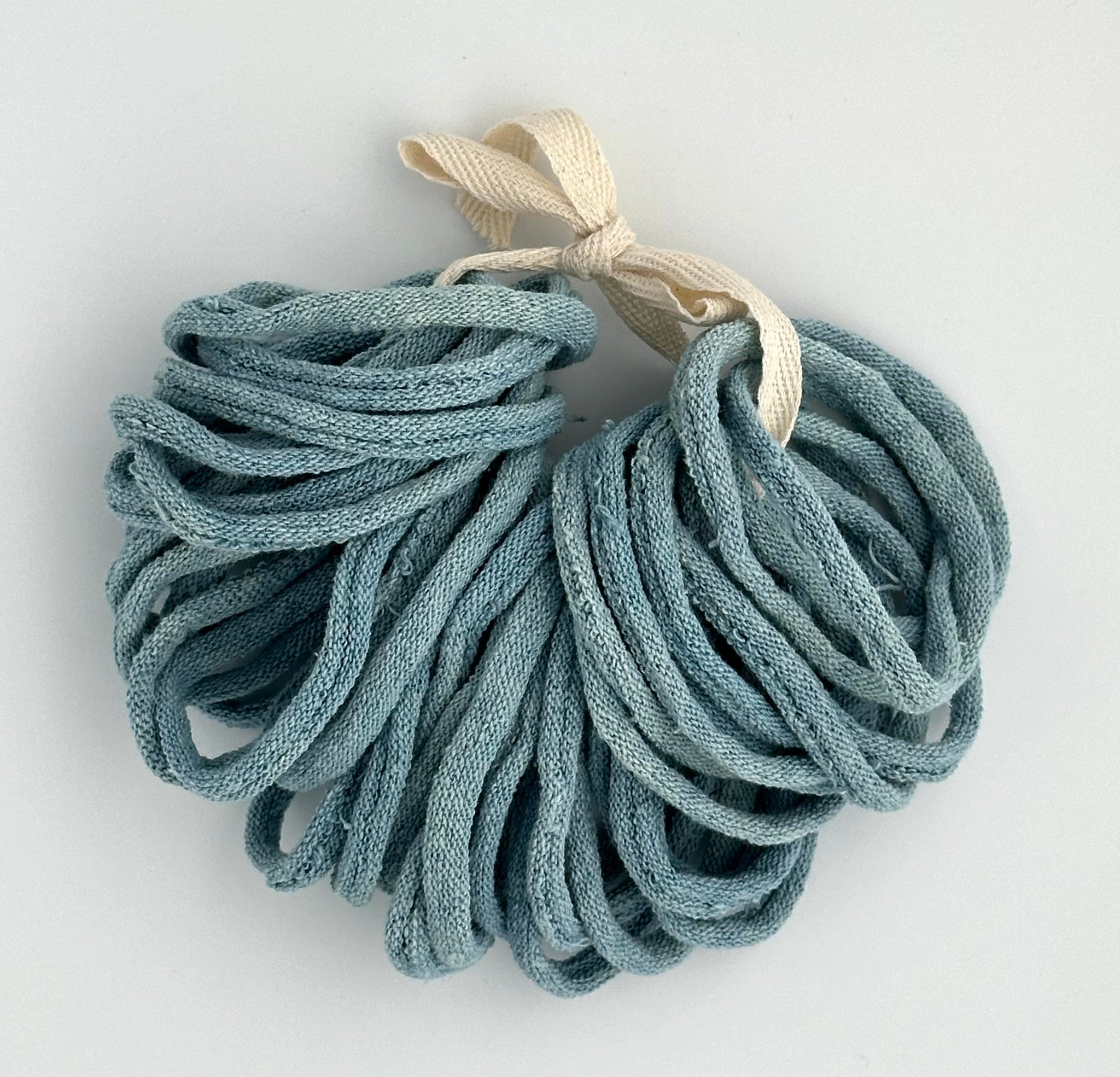 Hand Dyed Indigo Loops for Small and Large Looms