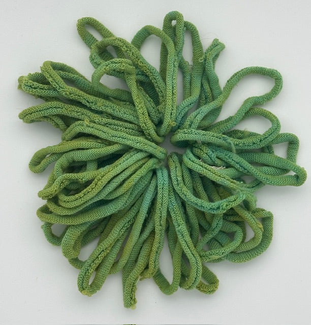 Hand Dyed Wool Loops for Small and Large Looms