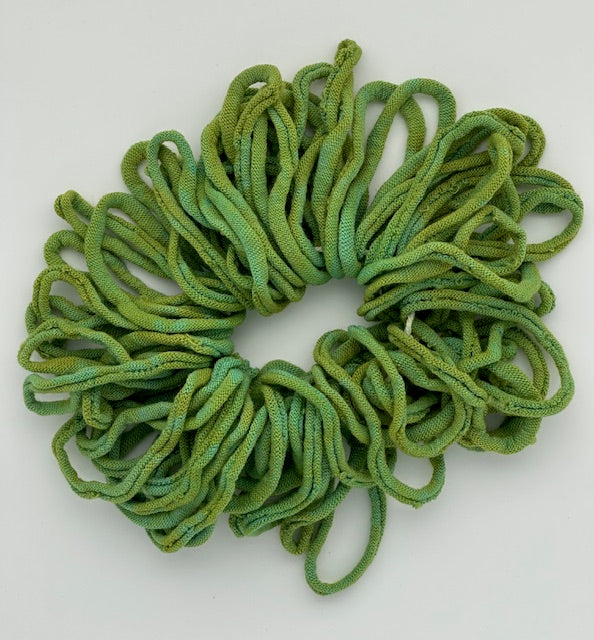 Hand Dyed Wool Loops for Small and Large Looms