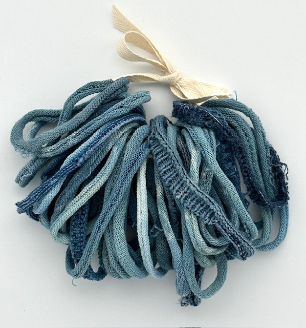 Limited Edition Cotton Hand Dyed Indigo loop bundles