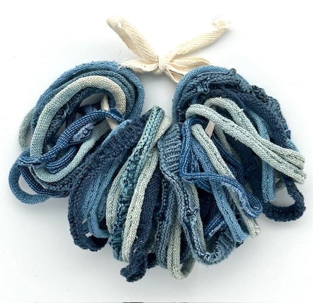 Limited Edition Cotton Hand Dyed Indigo loop bundles