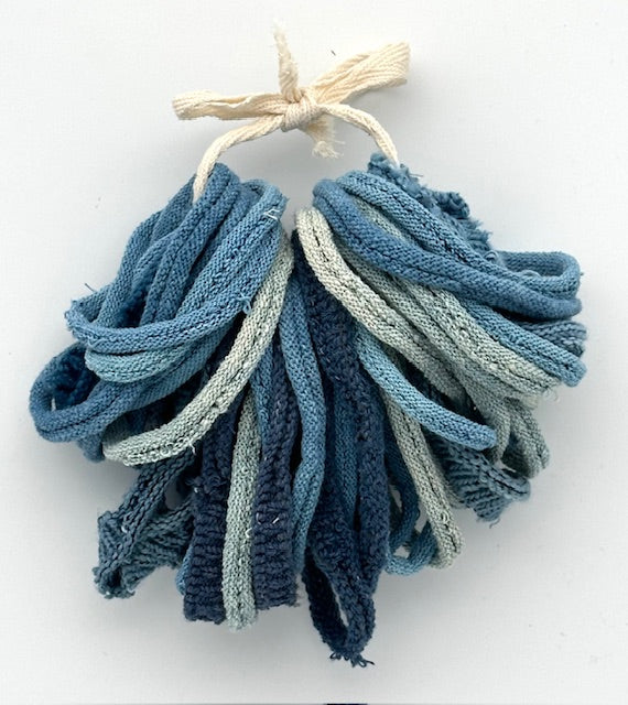 Limited Edition Cotton Hand Dyed Indigo loop bundles