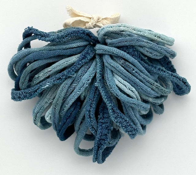 Limited Edition Cotton Hand Dyed Indigo loop bundles