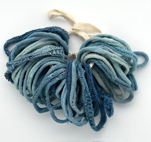 Limited Edition Cotton Hand Dyed Indigo loop bundles