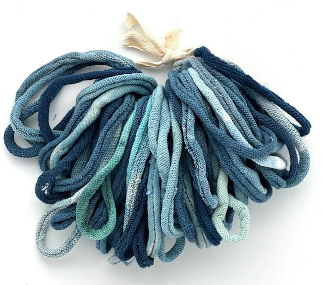 Limited Edition Cotton Hand Dyed Indigo loop bundles
