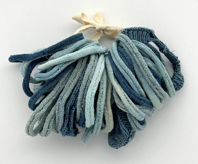 Limited Edition Cotton Hand Dyed Indigo loop bundles
