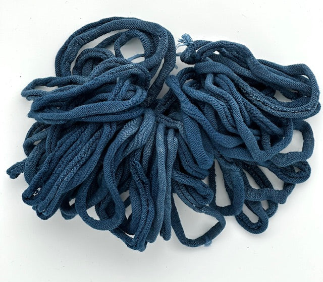 Limited Edition Cotton Hand Dyed Indigo loop bundles
