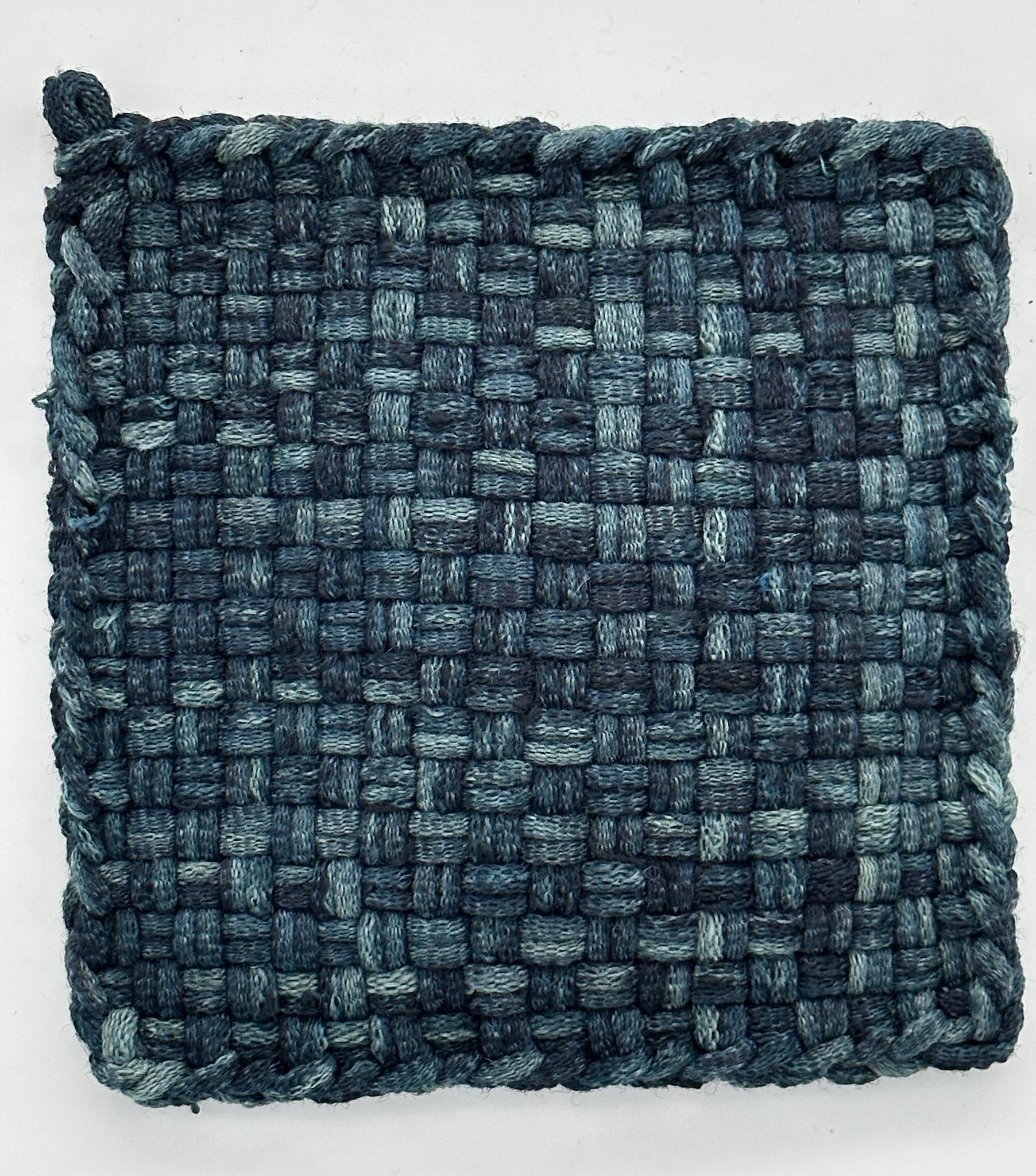 Tie Dyed Collection in dark wool Indigo