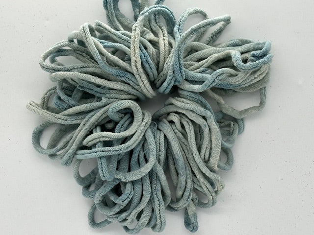 Hand Dyed Wool Loops for Small and Large Looms