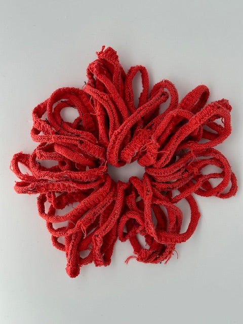 Recycled Cotton Sock Fiber Weaving Loops