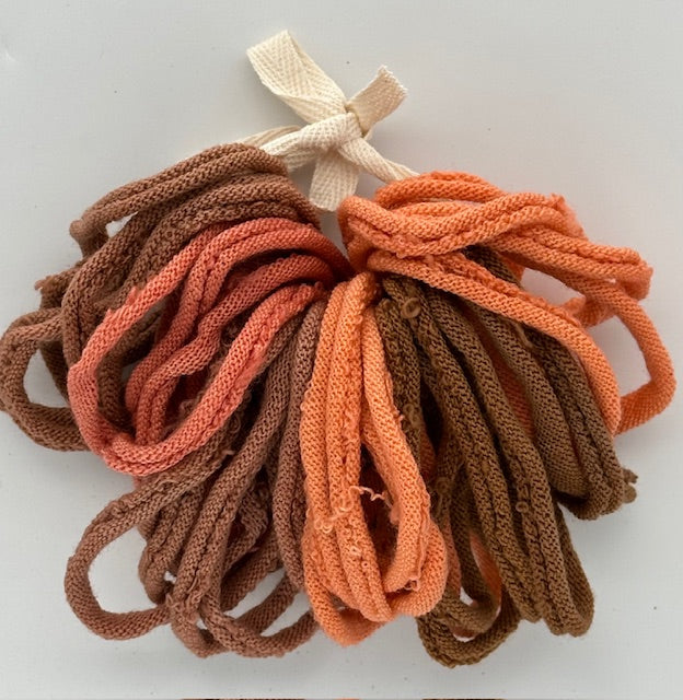 Hand Dyed Wool Loops for Small and Large Looms