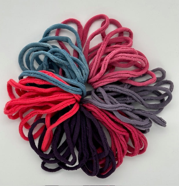 Hand Dyed Wool Loops for Small and Large Looms