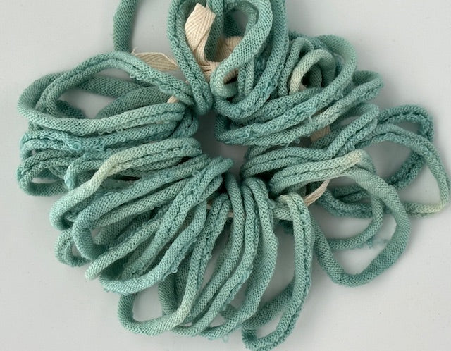 Hand Dyed Wool Loops for Small and Large Looms