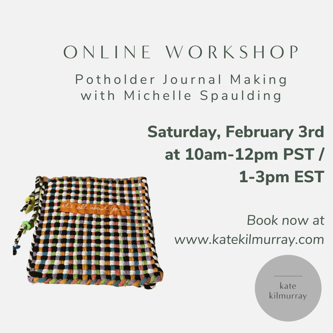 Potholder Journal Online Workshop with Michelle Spaulding