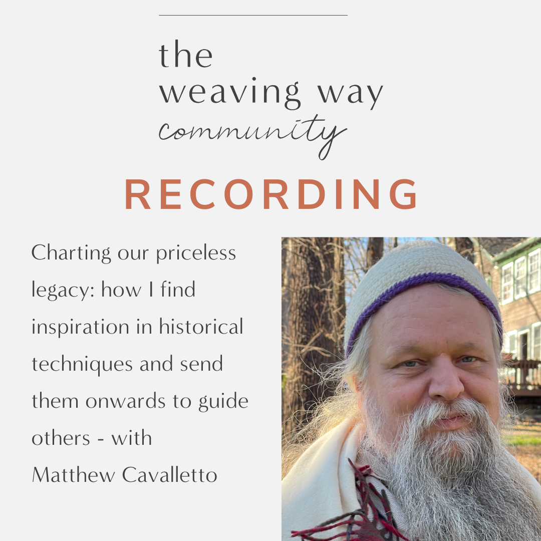 WWC Recording - Charting our Priceless Legacy - with Matthew Cavalletto