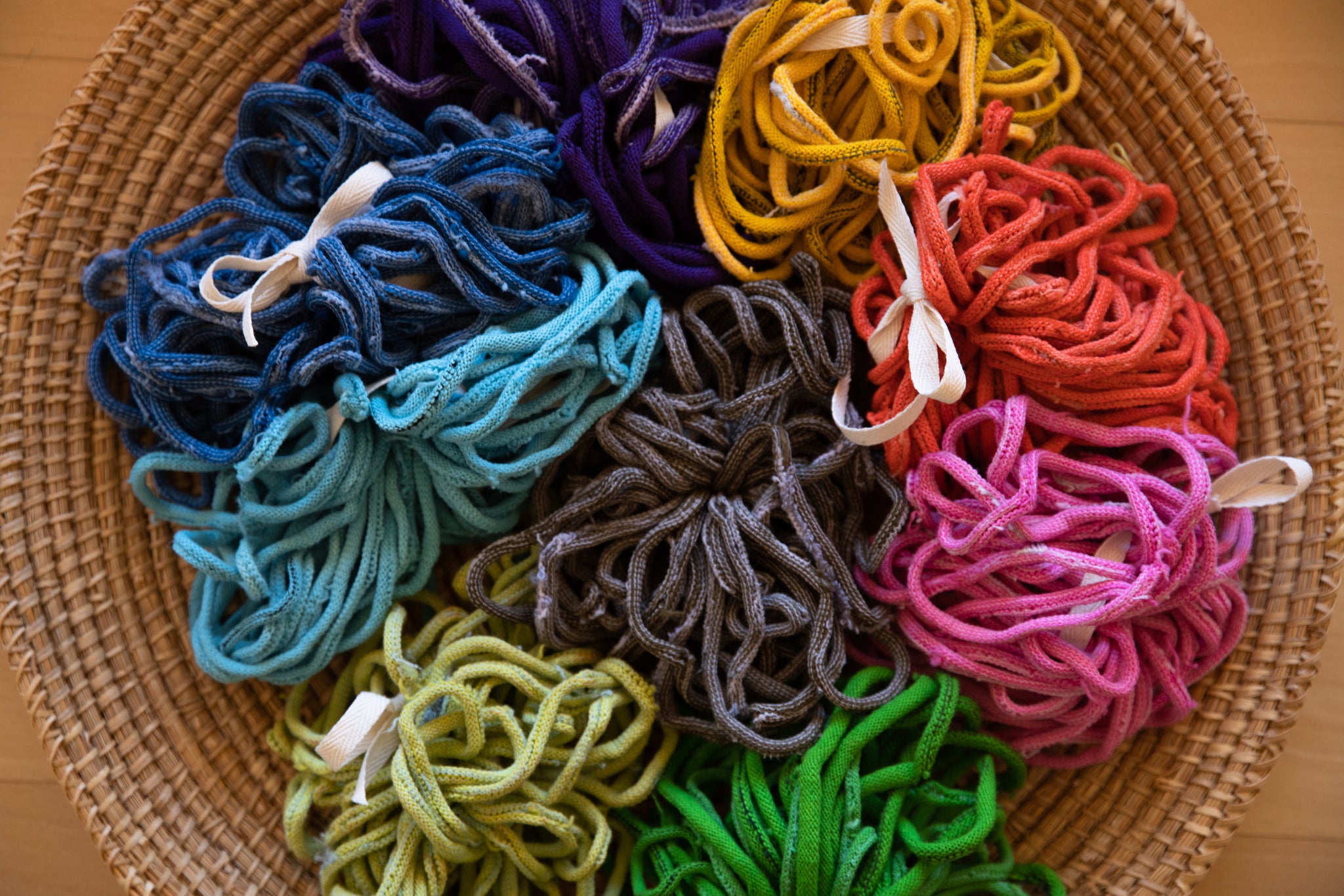 Textured Cotton Weaving Loops