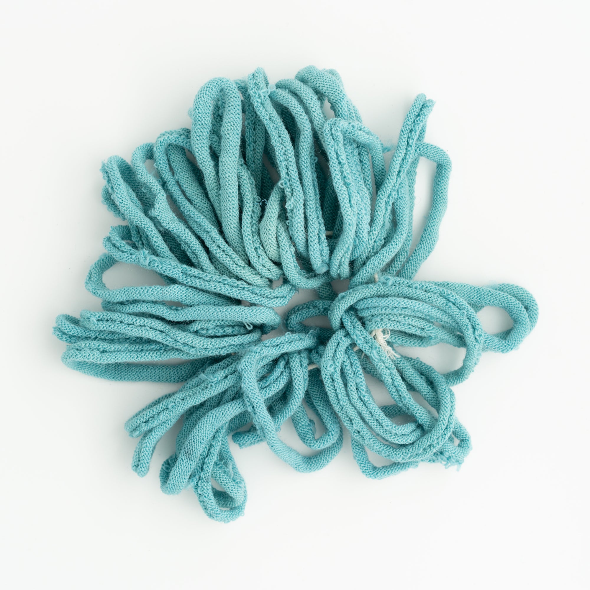 Hand Dyed Wool Loops for Small Looms