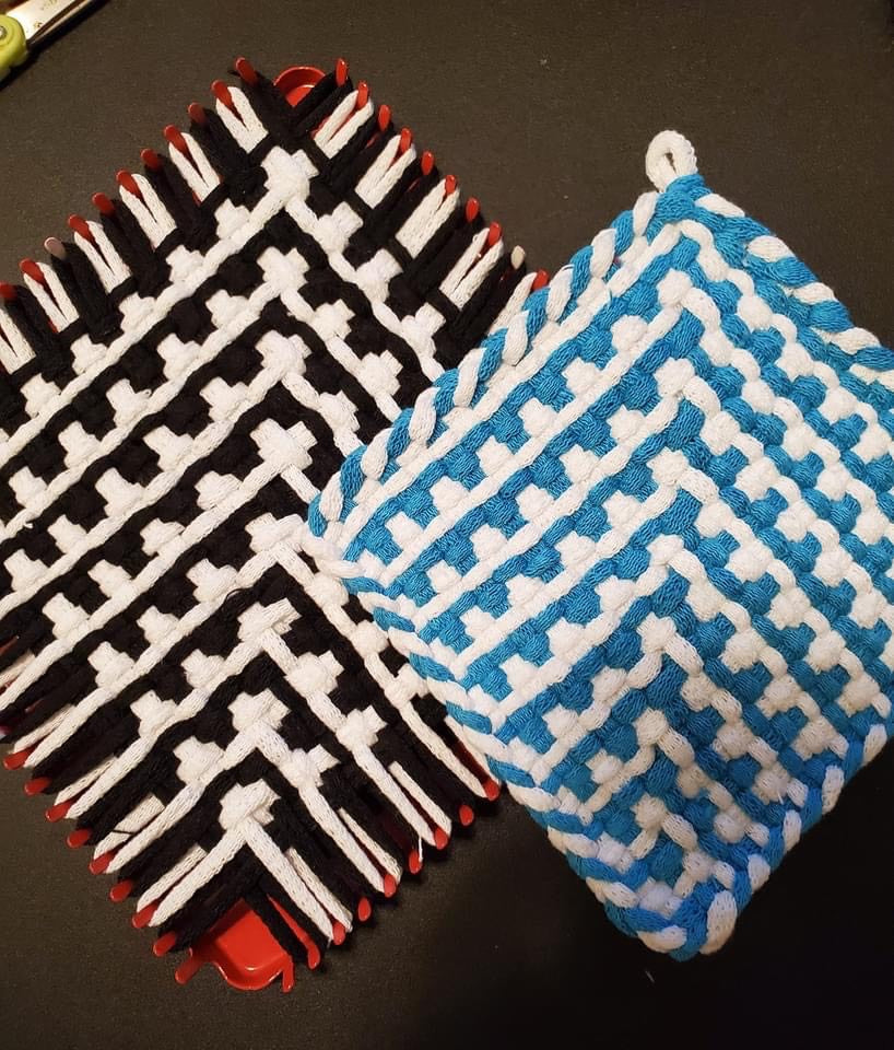 How to create a Double Split Loops weaving - an online workshop with Terri Frantz